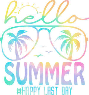 Happy Last Day Of School Teacher Student Hello Summer Gifts T-Shirt