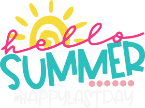 Happy Last Day Of School Teacher Student Hello Summer Gifts T-Shirt