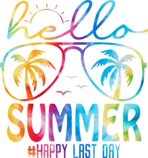 Happy Last Day Of School Teacher Student Hello Summer Gifts T-Shirt