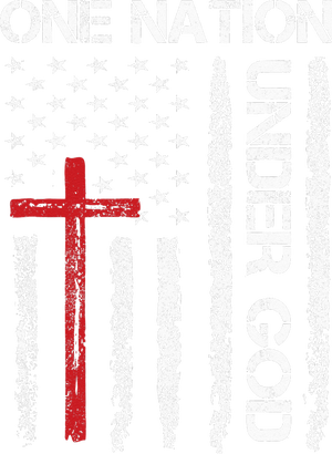 Christian USA Flag Christian Faith Family T-Shirt