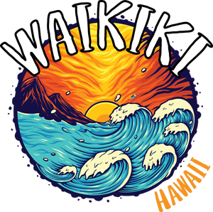 Summer In Waikiki Hawaii T-Shirt