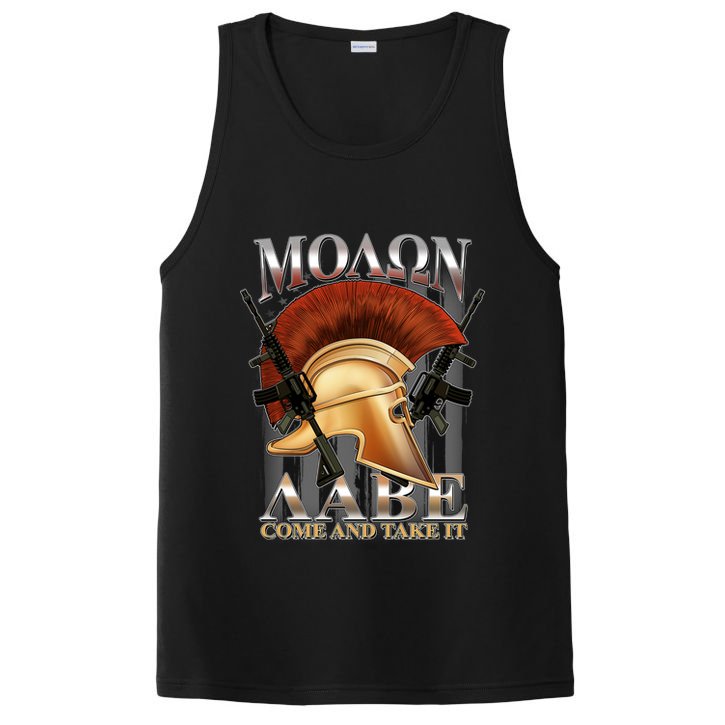 ΜΟΛΩΝ ΛΑΒΕ Come And Take It PosiCharge Competitor Tank