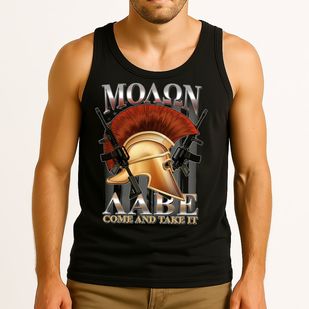ΜΟΛΩΝ ΛΑΒΕ Come And Take It Tank Top