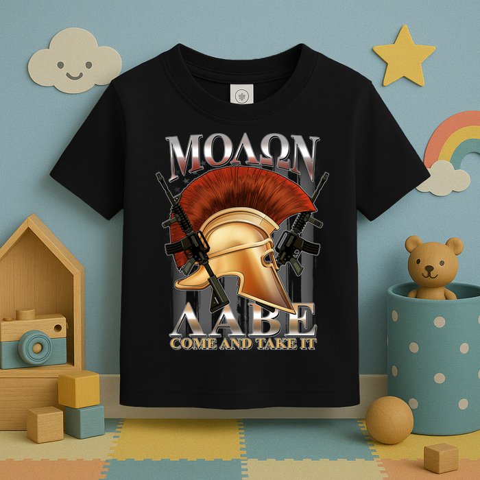 ΜΟΛΩΝ ΛΑΒΕ Come And Take It Toddler T-Shirt