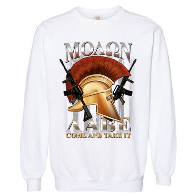 ΜΟΛΩΝ ΛΑΒΕ Come And Take It Garment-Dyed Sweatshirt