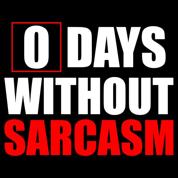 0 Days Without Sarcasm Wool Snapback Cap