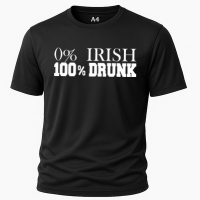 0% Irish 100% Drunk St. Patrick's Day Performance Shirt