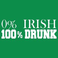 0% Irish 100% Drunk St. Patrick's Day Hoodie