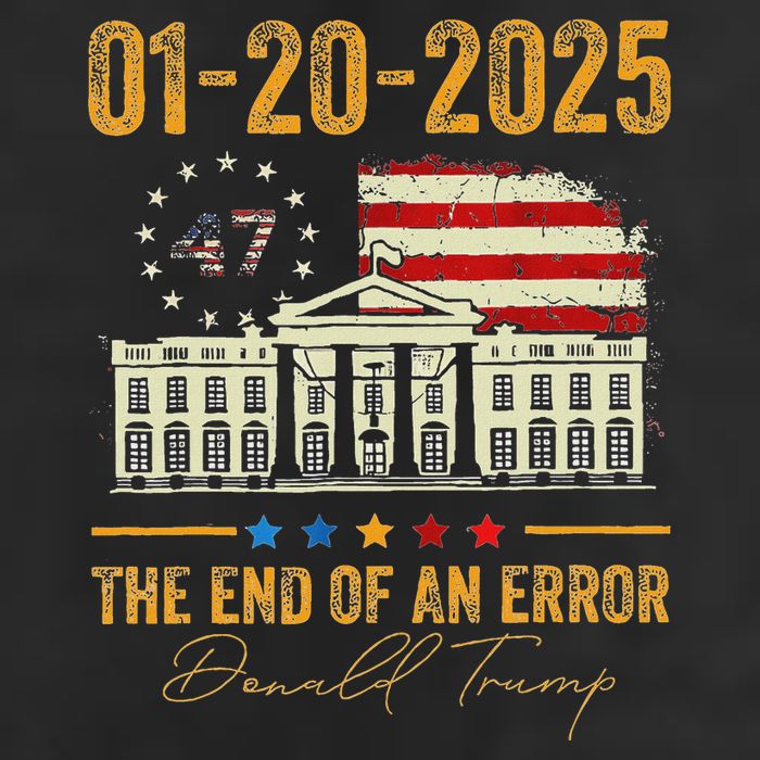 01 20 2025 The End Of An Error President Inauguration 47th Cool Comfort Performance Bucket Hat