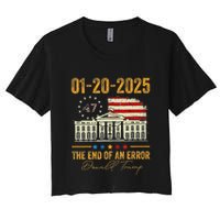 01 20 2025 The End Of An Error President Inauguration 47th Crop Top