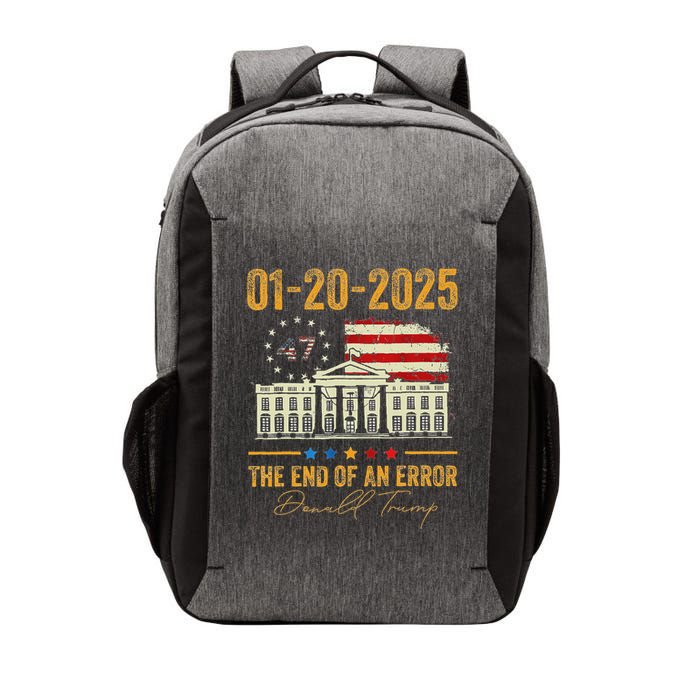 01 20 2025 The End Of An Error President Inauguration 47th Vector Backpack