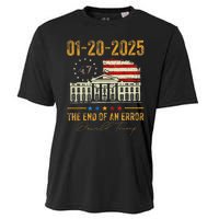 01 20 2025 The End Of An Error President Inauguration 47th Cooling Performance Crew T-Shirt