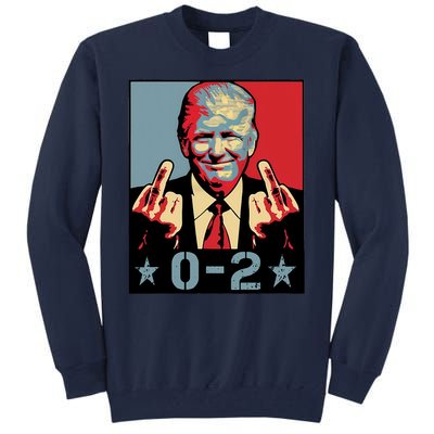 0 2 Funny Trump 2024 Tall Sweatshirt