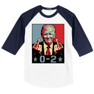 0 2 Funny Trump 2024 Baseball Sleeve Shirt