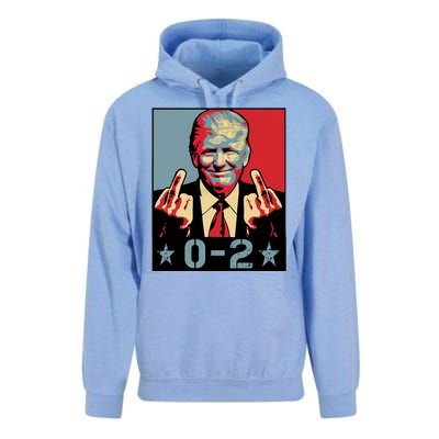 0 2 Funny Trump 2024 Unisex Surf Hoodie