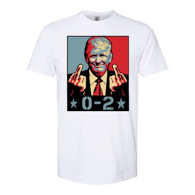 0 2 Funny Trump 2024 Softstyle CVC T-Shirt