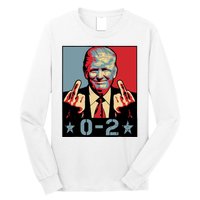 0 2 Funny Trump 2024 Long Sleeve Shirt