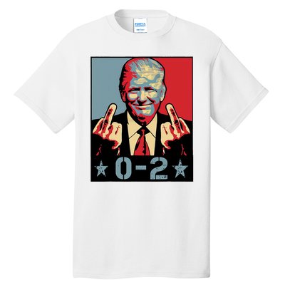 0 2 Funny Trump 2024 Tall T-Shirt