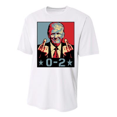 0 2 Funny Trump 2024 Performance Sprint T-Shirt