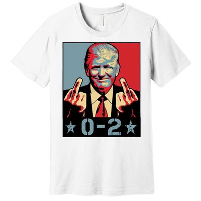 0 2 Funny Trump 2024 Premium T-Shirt