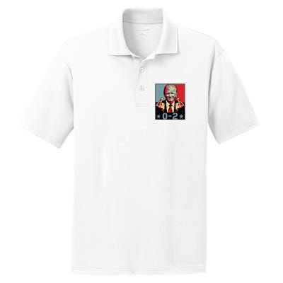 0 2 Funny Trump 2024 PosiCharge RacerMesh Polo