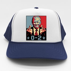 0 2 Funny Trump 2024 Trucker Hat