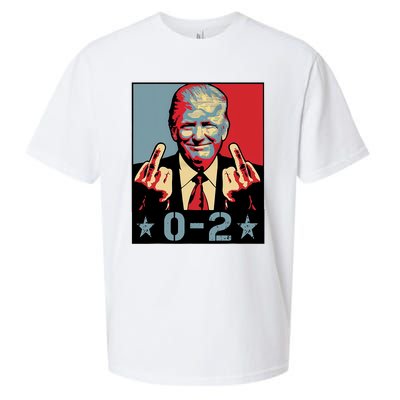 0 2 Funny Trump 2024 Sueded Cloud Jersey T-Shirt