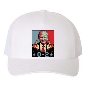 0 2 Funny Trump 2024 Yupoong Adult 5-Panel Trucker Hat