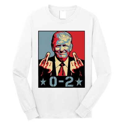 0 2 Funny Trump 2024 Long Sleeve Shirt