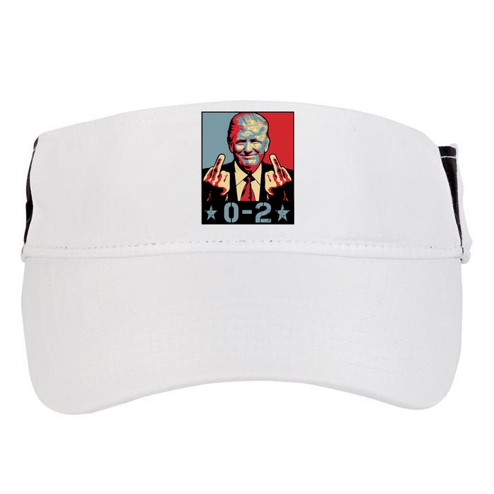 0 2 Funny Trump 2024 Adult Drive Performance Visor