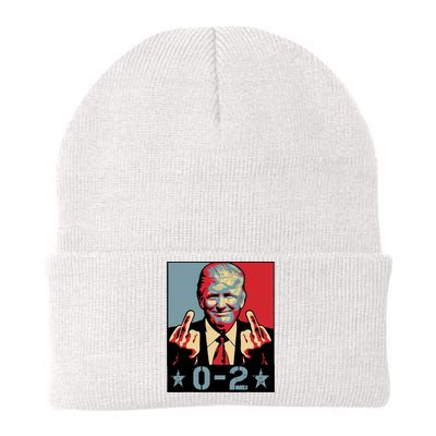 0 2 Funny Trump 2024 Knit Cap Winter Beanie