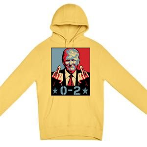 0 2 Funny Trump 2024 Premium Pullover Hoodie