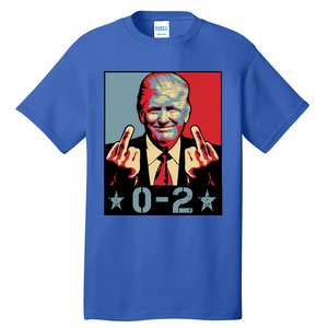 0 2 Funny Trump 2024 Tall T-Shirt