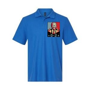 0 2 Funny Trump 2024 Softstyle Adult Sport Polo