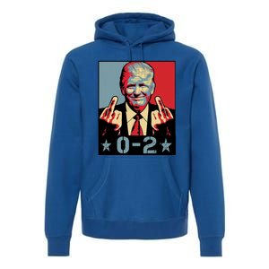 0 2 Funny Trump 2024 Premium Hoodie