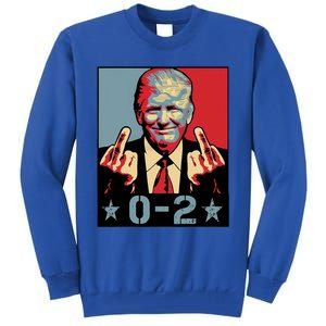 0 2 Funny Trump 2024 Tall Sweatshirt