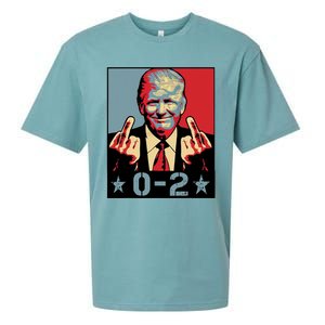 0 2 Funny Trump 2024 Sueded Cloud Jersey T-Shirt