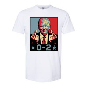 0 2 Funny Trump 2024 Softstyle CVC T-Shirt