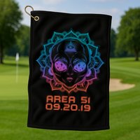 09.20.19 Area 51 Golf Towel
