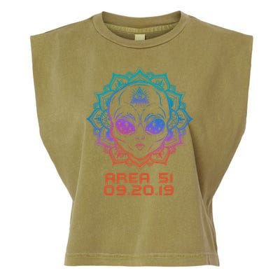 09.20.19 Area 51 Garment-Dyed Women's Muscle Tee