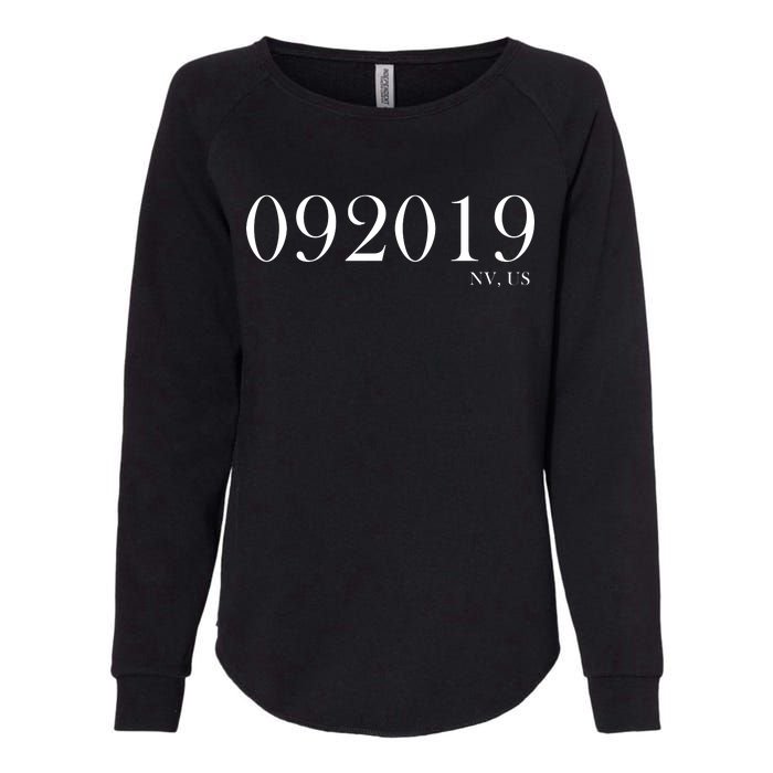 092019 NV,US Storm Area 51 Womens California Wash Sweatshirt