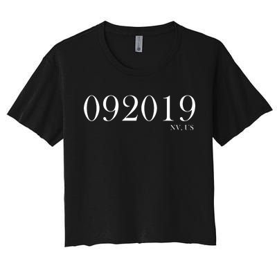 092019 NV,US Storm Area 51 Women's Crop Top Tee