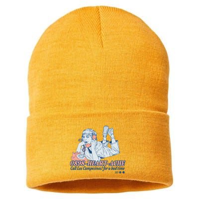 0898heartache Call Los Campesinos For A Bad Time Sustainable Knit Beanie