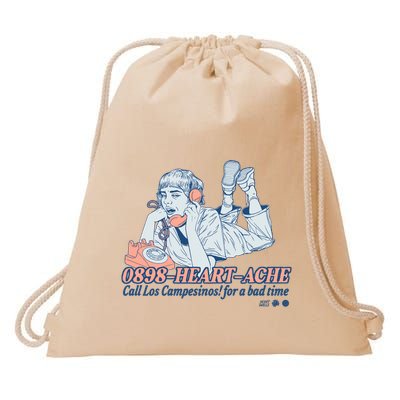 0898heartache Call Los Campesinos For A Bad Time Drawstring Bag