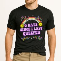 0 Days Since I Last Queefed Rainbow Funny Performance Shirt