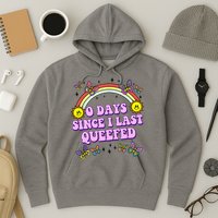 0 Days Since I Last Queefed Rainbow Funny Hoodie