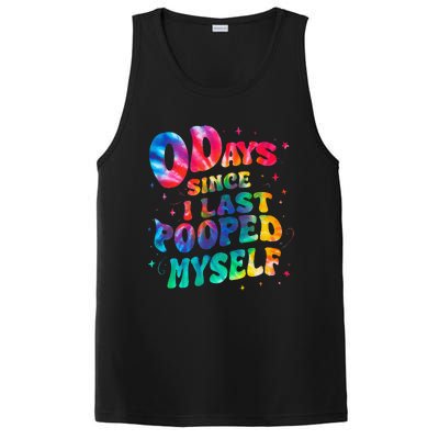 0 Days Since I Last Pooped Myself PosiCharge Competitor Tank