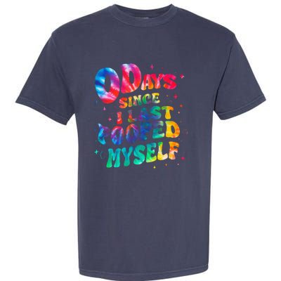 0 Days Since I Last Pooped Myself Garment-Dyed Heavyweight T-Shirt