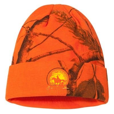 000000000 Funny Brooms Are For Amateurs Witch Riding Horse Halloween Kati Licensed 12" Camo Beanie