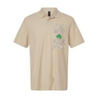 0 Irish 100 NYC St. Patricks Day Vintage Softstyle Adult Sport Polo